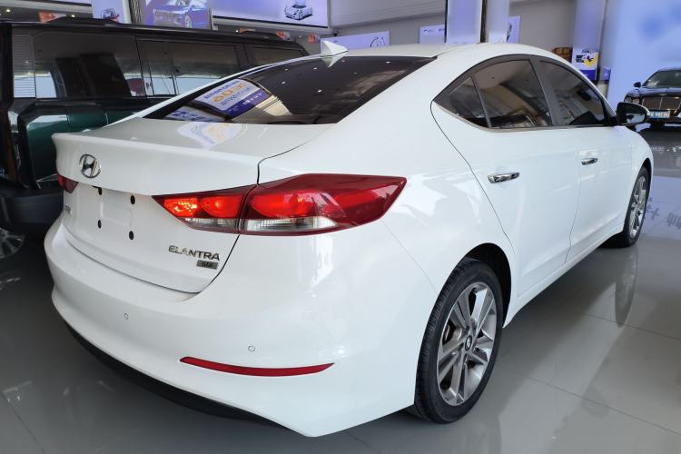 Used Hyundai Elantra (6th Generation / Lingdong) 2016 1.6L Automatic ZhiXuan – Elite Version Rear Right 45 Deg