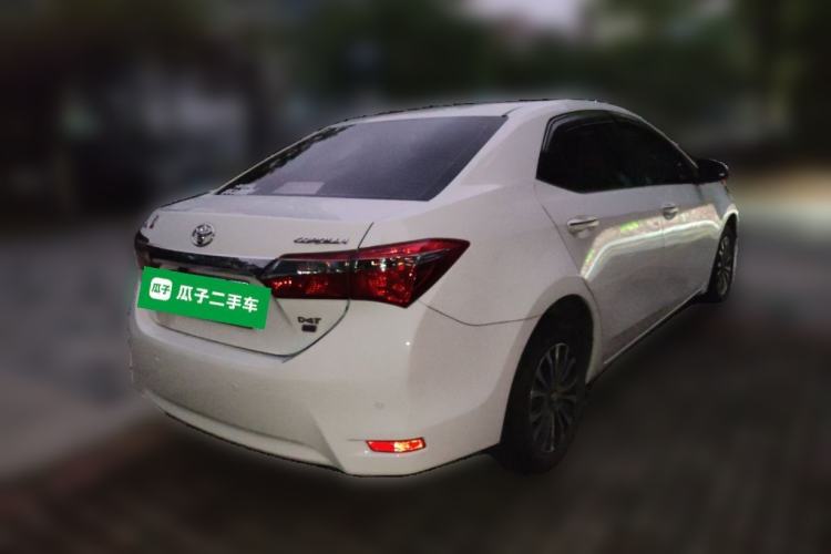 Used Toyota Corolla 2017 Revised Version 1.2T S-CVT GL Rear Right 45 Deg