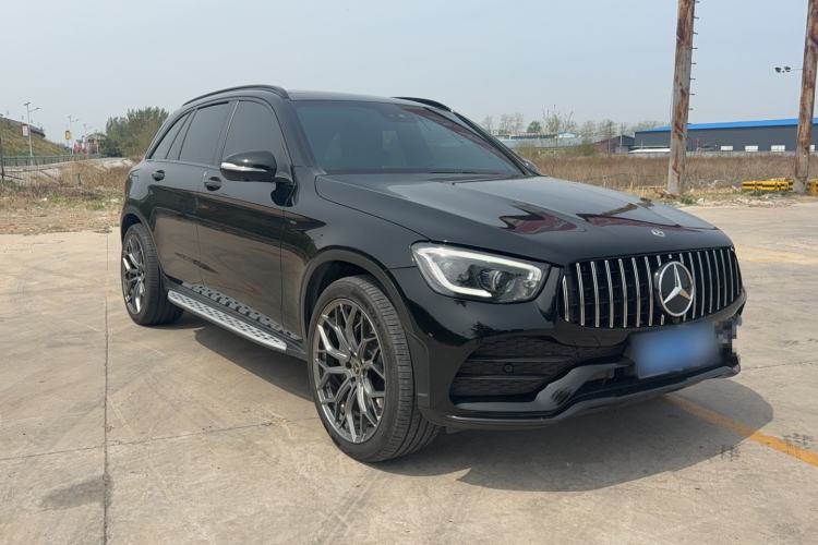 Used Mercedes-Benz GLC 2020 GLC 300 L 4MATIC Luxury Model Rear Right 45 Deg