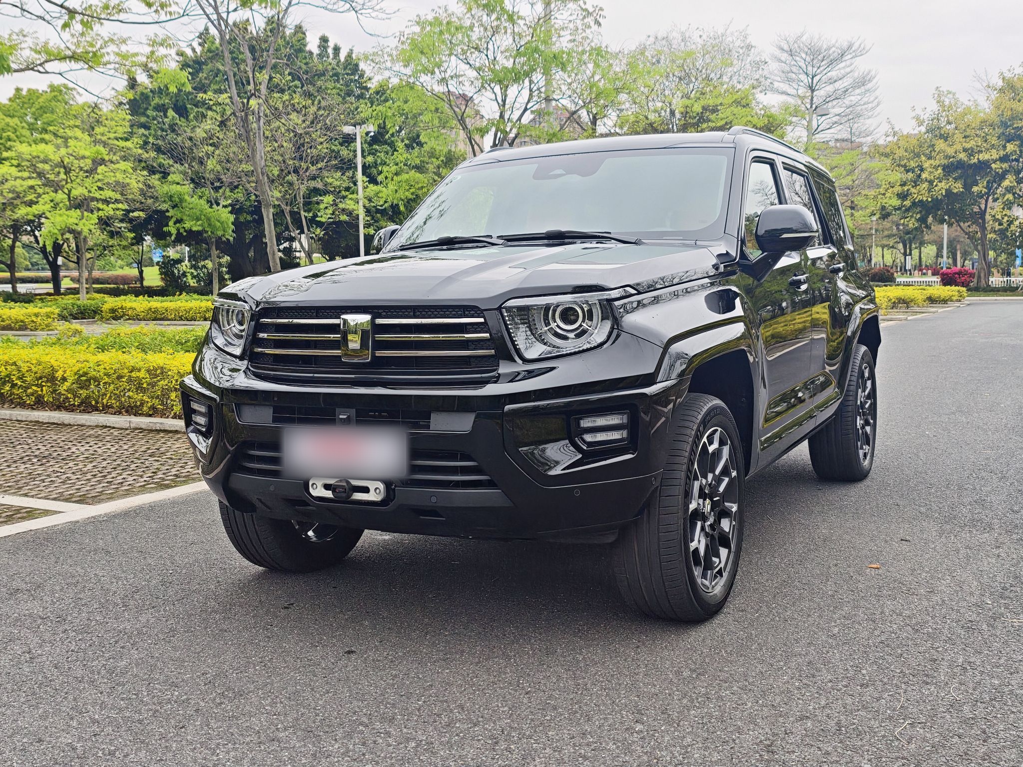 Parte inferior delantera