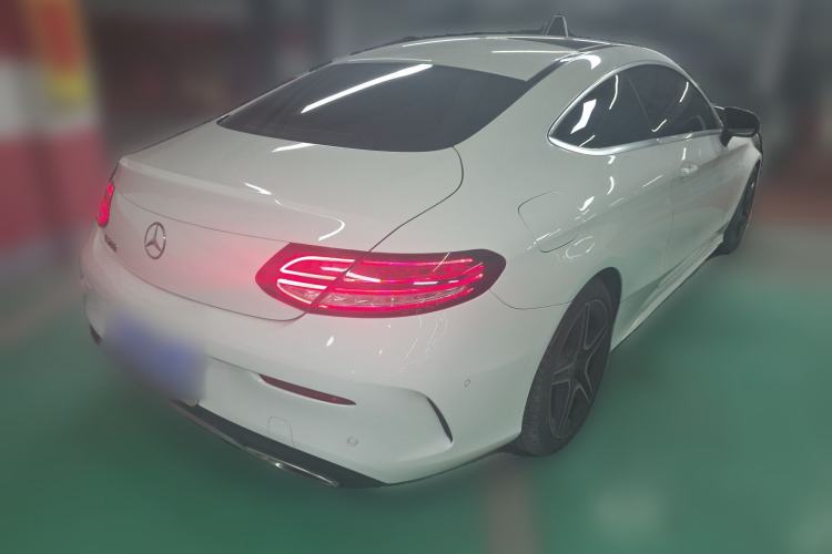 Used Mercedes-Benz C-Class 2020 C 260 Coupe Rear Right 45 Deg