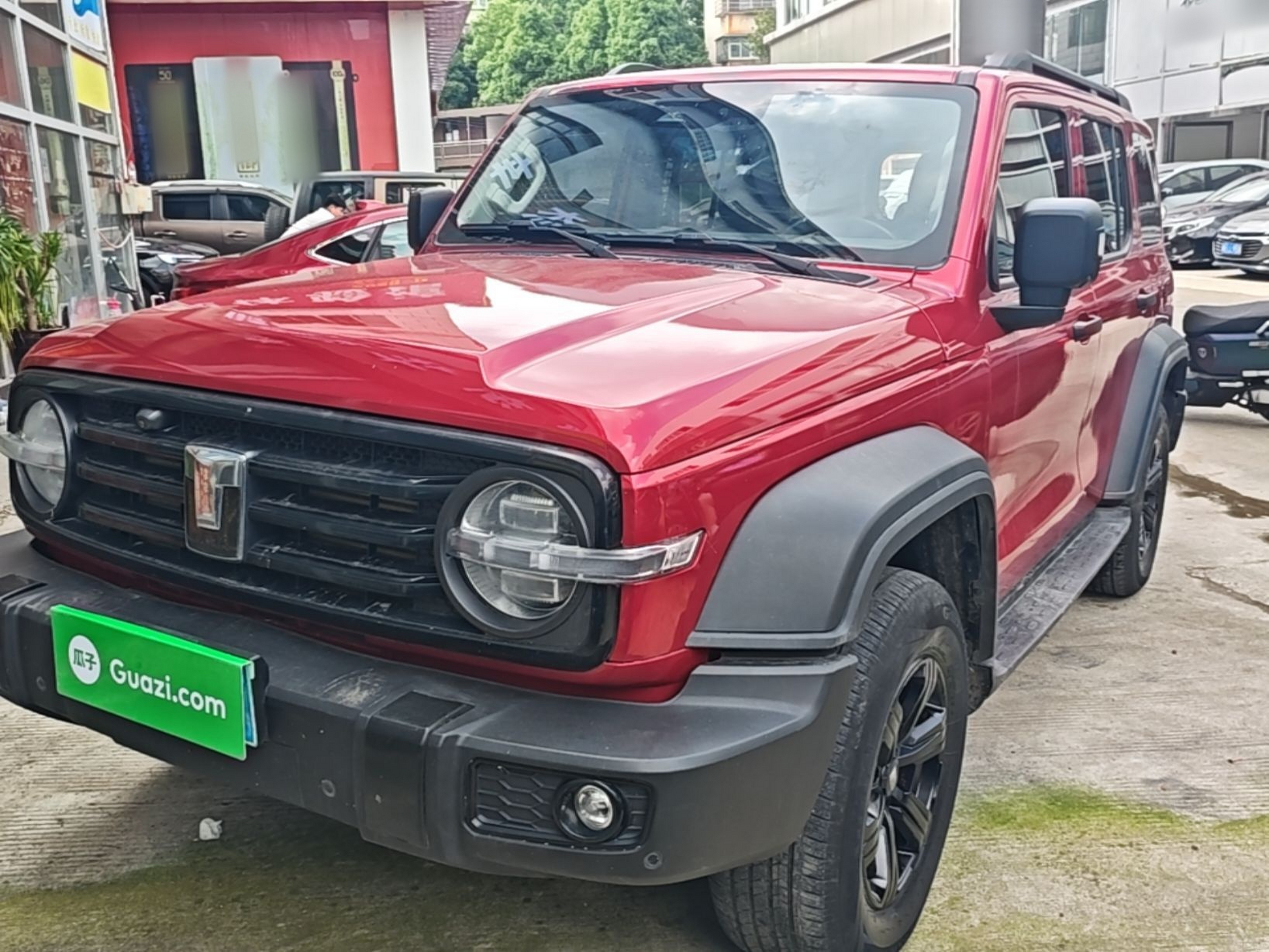 Parte inferior delantera