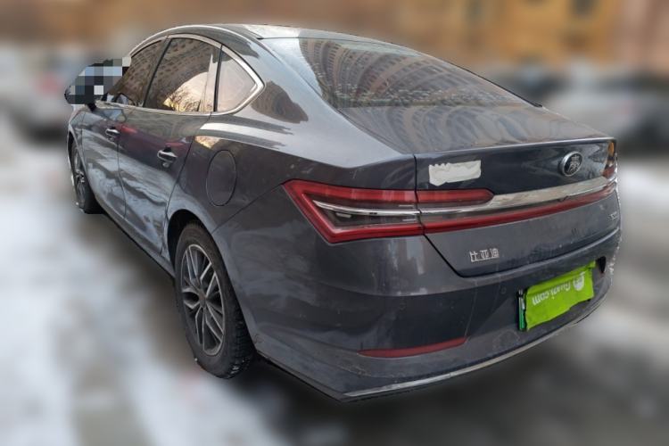 Used BYD Qin Pro New Energy 2019 DM Super Edition 1.5TI Automatic Smart Connect Speedy Model China VI Standard Rear Left 45 Deg