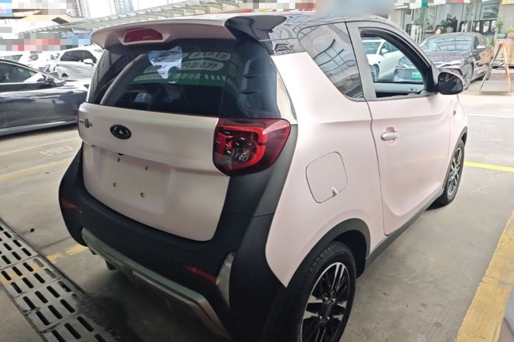 Used Chery QQ Little Ant 2022 Revised Version Sweet Pink Edition Half-Sugar Version Lithium Iron Phosphate 30.7 kWh 30 kW 301 km Rear Right 45 Deg