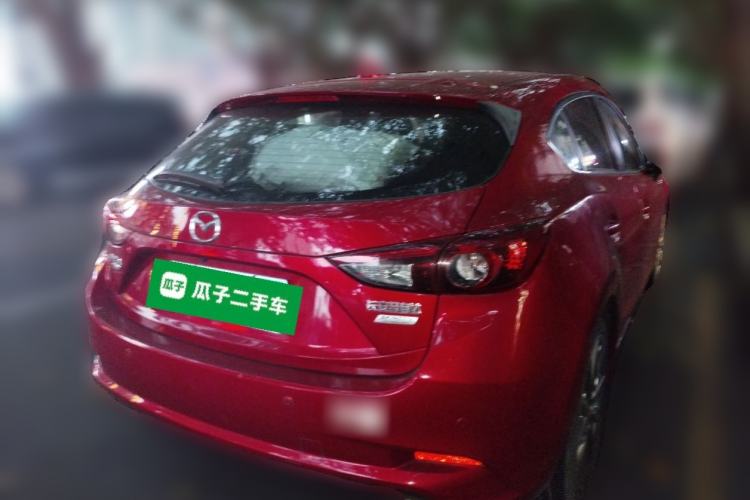 Used Mazda 3 Axela 2017 Hatchback 2.0L Automatic Luxury Model Emission Standard China V Rear Right 45 Deg