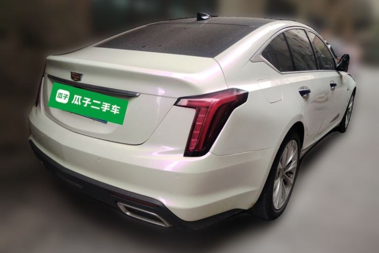 Used Cadillac CT5 2021 Revised 28T Luxury Version Rear Right 45 Deg