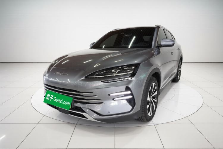 Used BYD Song PLUS New Energy 2023 Champion Edition DM-i 110KM Flagship Model Front Left 45 Deg