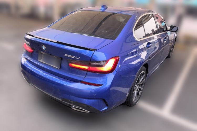 Used BMW 3 Series 2021 320Li M Sport Package Rear Right 45 Deg