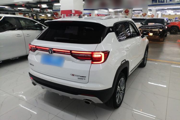 Used CHANGAN CS35PLUS 2019 1.4T DCT Chuanlian Blue Whale Edition Rear Right 45 Deg