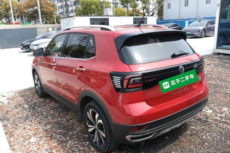 Used Volkswagen T-Cross 2019 280TSI DSG Luxury Edition Rear Left 45 Deg