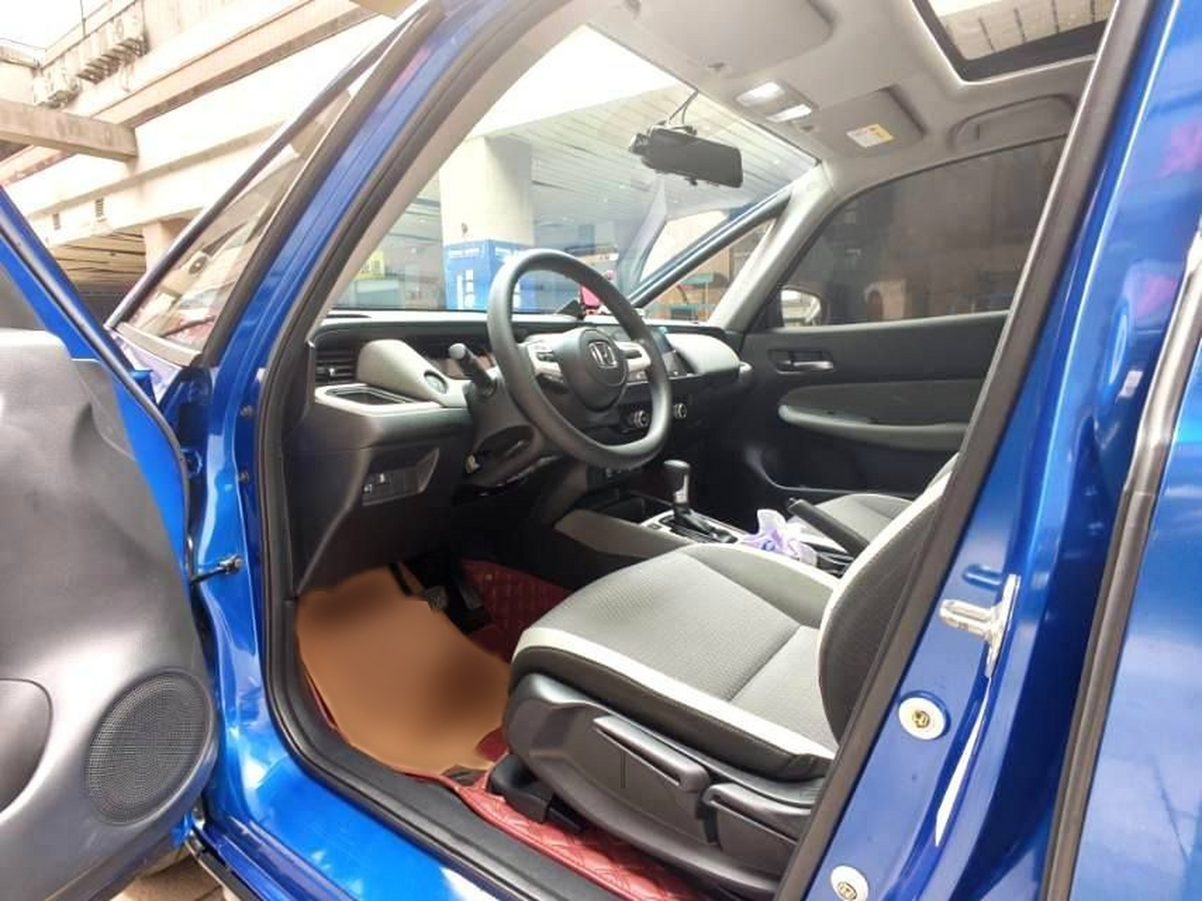 Avant de la voiture