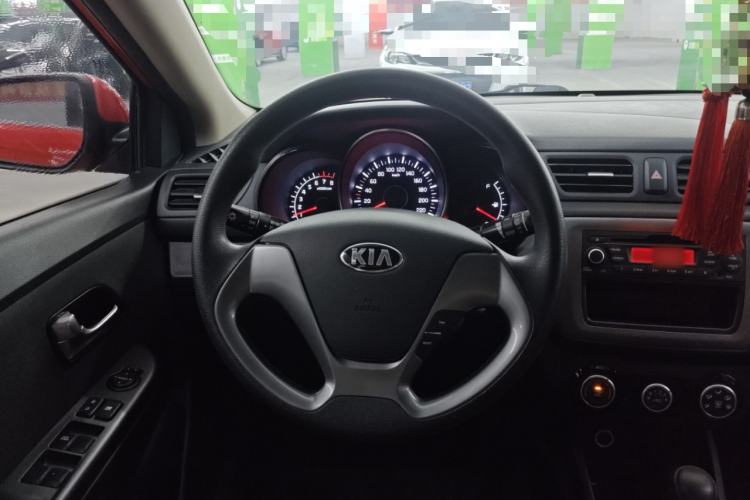 Used Kia K2 2015 Sedan 1.4L Automatic GLS Steering Wheel