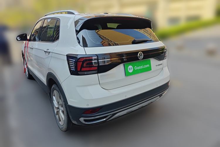 Used Volkswagen T-Cross 2019 1.5L Automatic Comfort Edition Rear Left 45 Deg