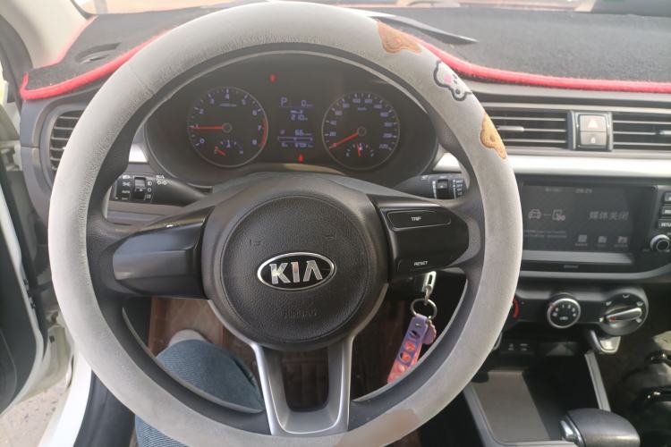 Used Kia K2 2017 Sedan 1.4L Automatic GLS Steering Wheel