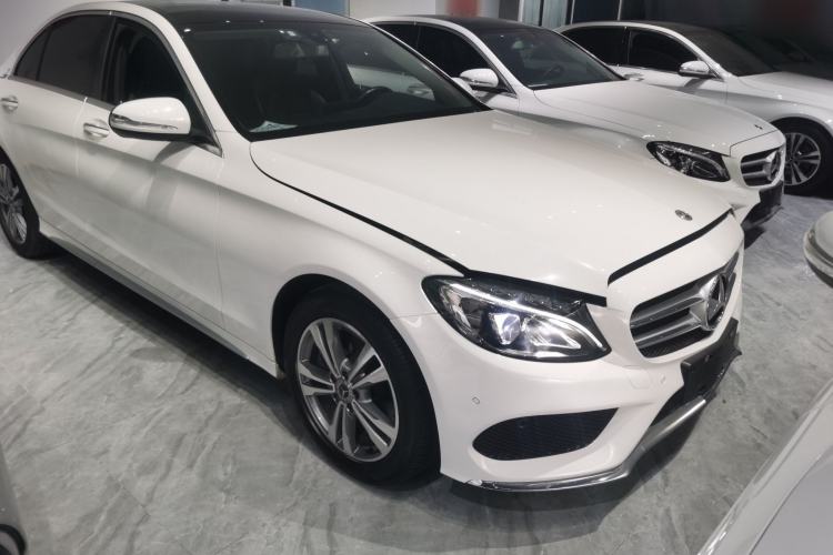 Used Mercedes-Benz C-Class 2018 C 200 L Sport Edition Front Right 45 Deg