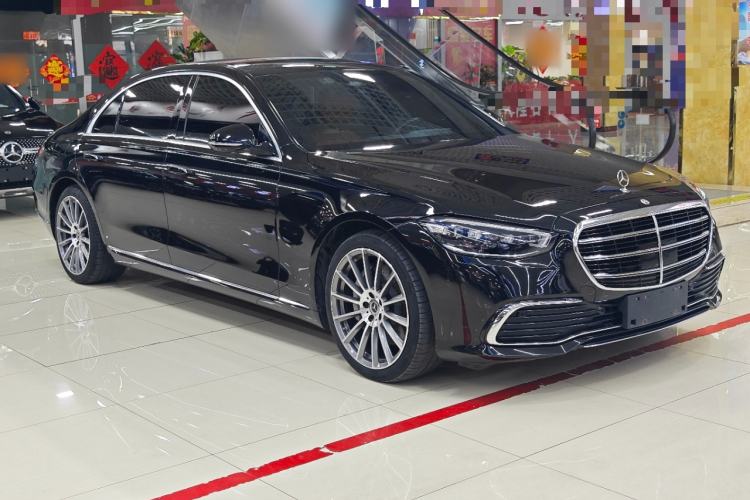 Used Mercedes-Benz S-Class 2023 S 400 L Business Model Front Right 45 Deg