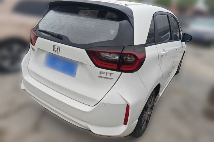 Used Honda Fit 2021 1.5L CVT Trendy Sports Edition Rear Right 45 Deg