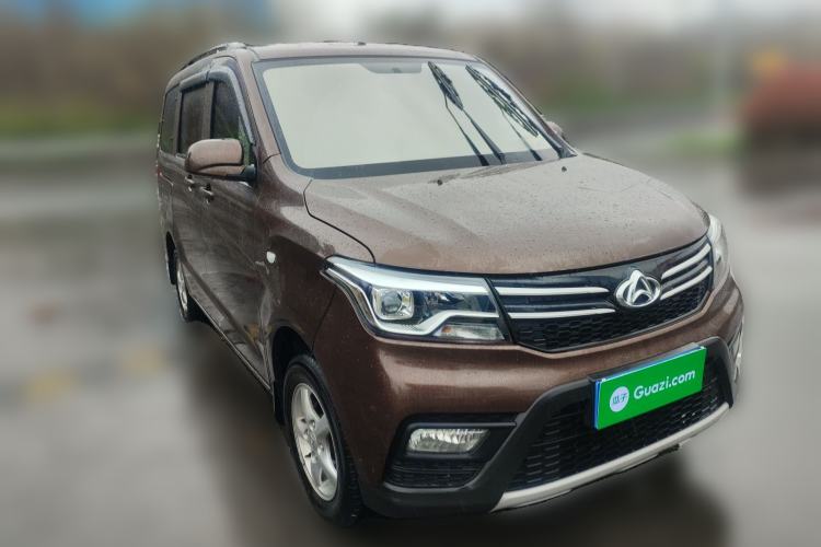 Used CHANGAN KAICHENG Ounuo S 2023 1.5L Deluxe Edition Dual-Steaming Air-Conditioned Passenger Van JL473QG 7 Seats Front Right 45 Deg