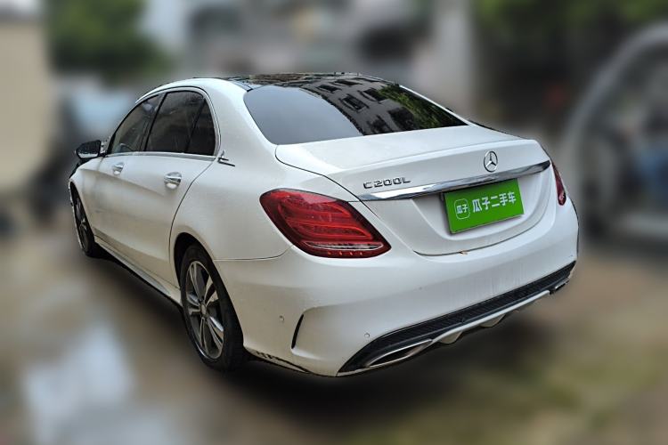 Used Mercedes-Benz C-Class 2016 C 200 L Sport Edition Rear Left 45 Deg