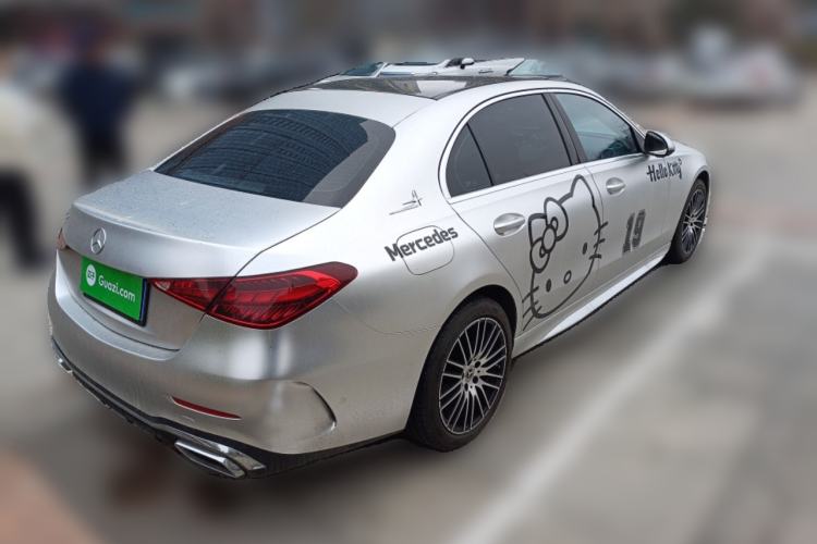 Used Mercedes-Benz C-Class 2024 C 260 L Sport Edition Rear Right 45 Deg