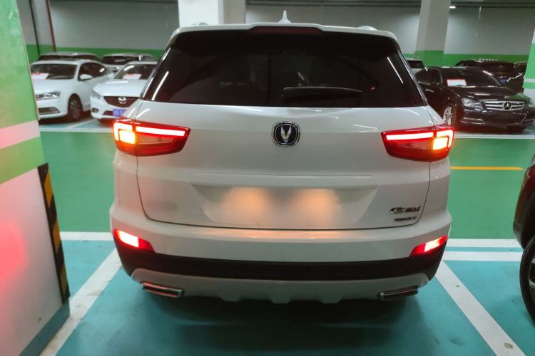 Used CHANGAN CS55 2018 1.5T Automatic Colorful Edition China V Standard Rear