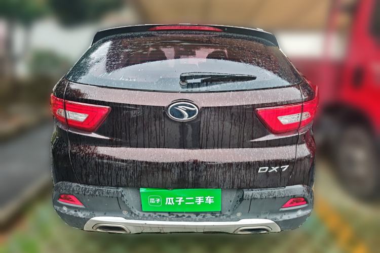 Used Soueast DX7 2018 1.5T Automatic Glory Edition Rear