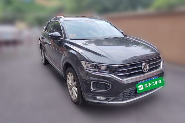 Used Volkswagen T-ROC 2019 230TSI DSG Two-Wheel-Drive Advanced Version China VI Standard Front Right 45 Deg