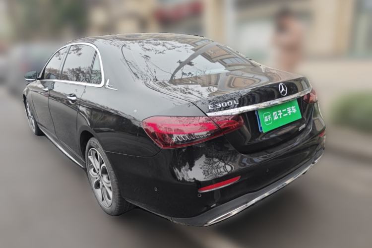 Used Mercedes-Benz E-Class 2022 E 300 L Sporty and Stylish Model Rear Left 45 Deg