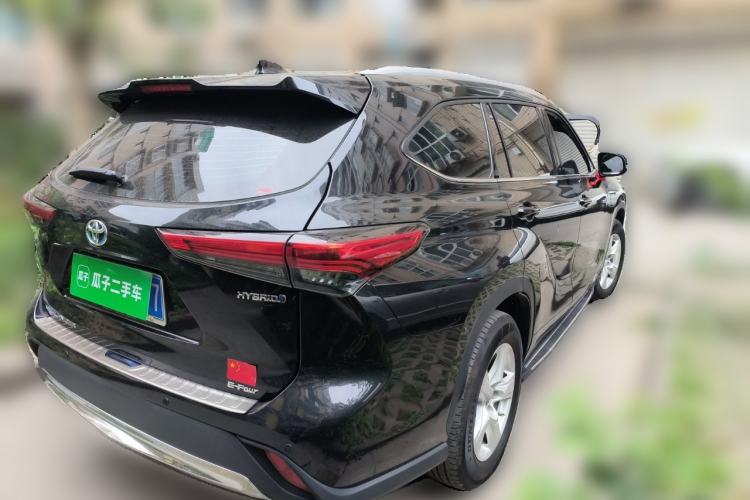 Used Toyota Highlander 2023 2.5L Smart Electric Hybrid Dual-Engine 4x4 Elite Edition 7 Seats Rear Right 45 Deg