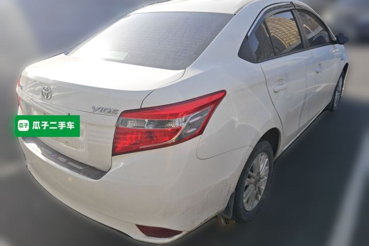 Used Toyota Vios 2014 1.3L Automatic Standard Edition Rear Right 45 Deg