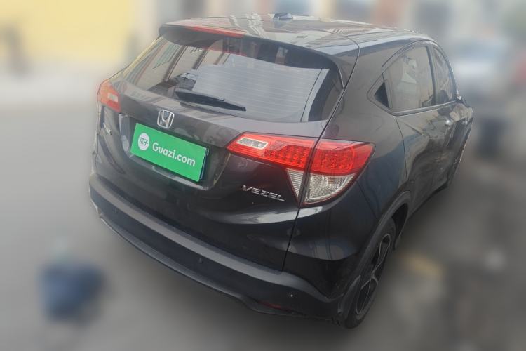 Used Honda Vezel 2022 1.5L CVT Phantom Night Pioneer Edition Rear Right 45 Deg