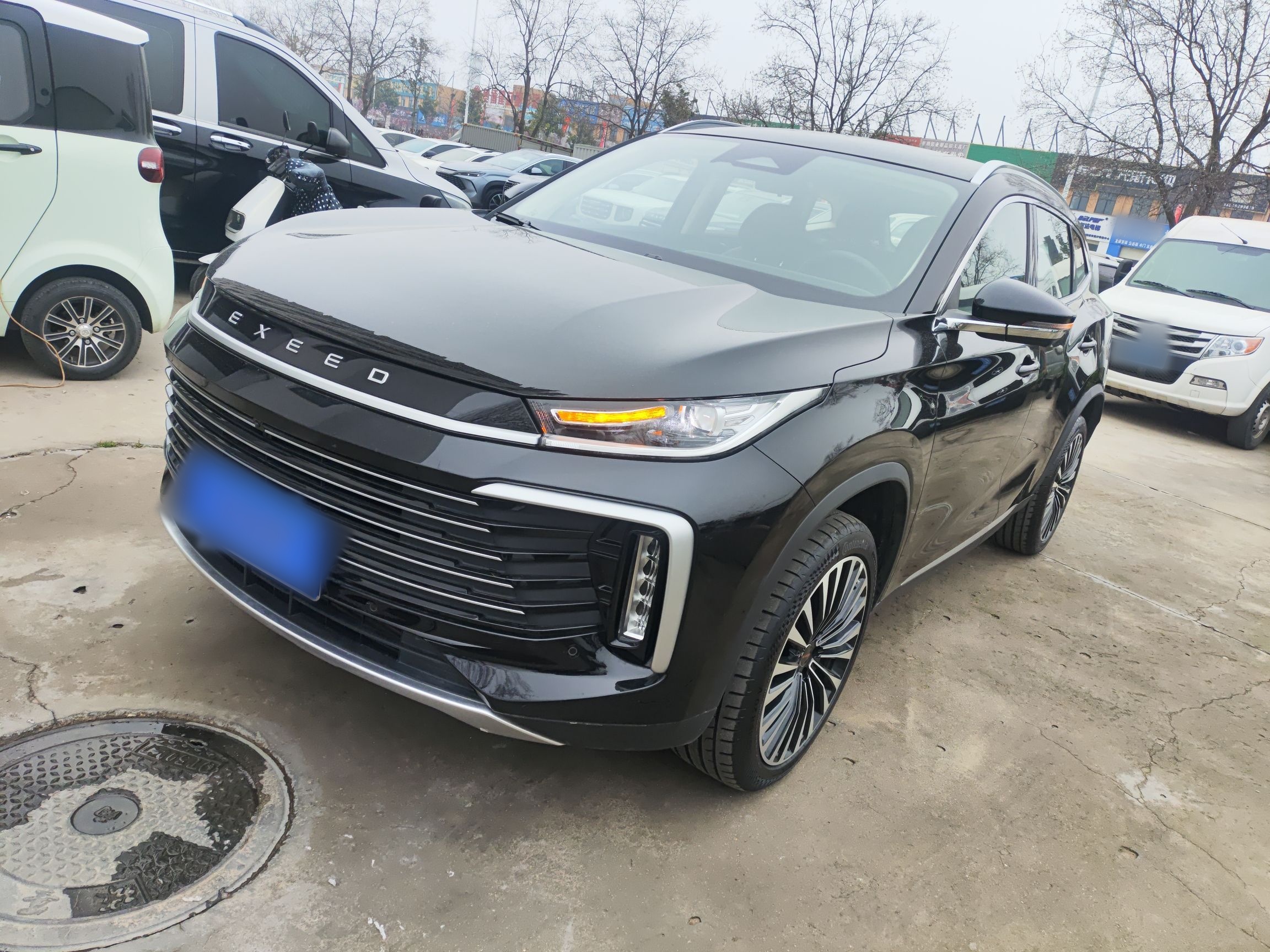 Parte inferior delantera