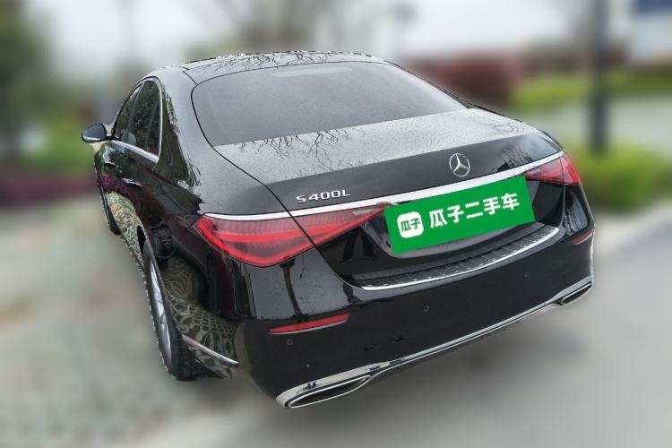 Used Mercedes-Benz S-Class 2021 S 400 L Business Model Rear Left 45 Deg