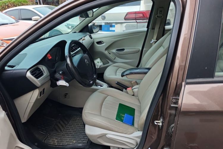 Used Citroen Elysee 2014 1.6L Automatic Fashion Model Left Front Seat