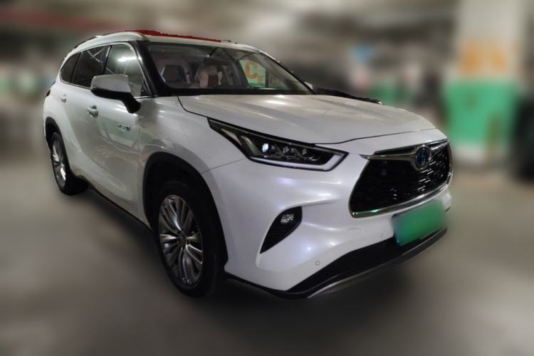 Used Toyota Highlander 2022 Dual-Engine 2.5L Four-Wheel Drive Supreme Edition 7-Seater Front Right 45 Deg