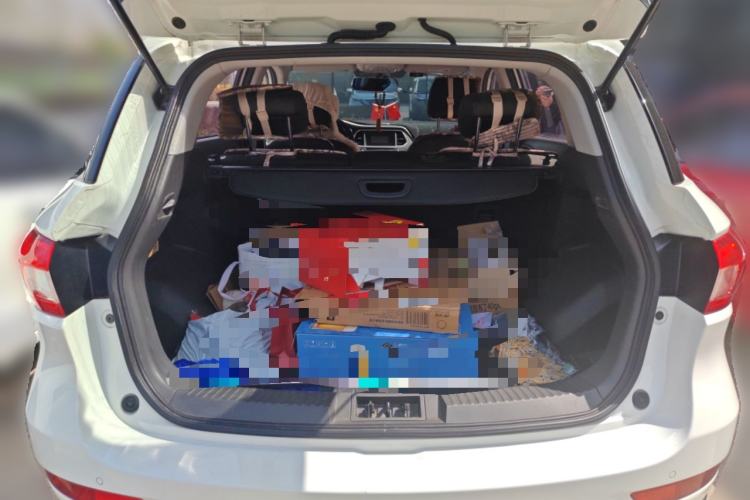 Used GAC Trumpchi GS4 2017 200T G-DCT Two-Wheel Drive Comfort Edition Trunk