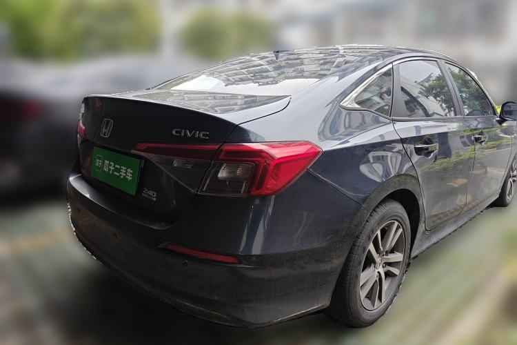 Used Honda Civic 2023 240TURBO CVT Dynamic Edition Rear Right 45 Deg