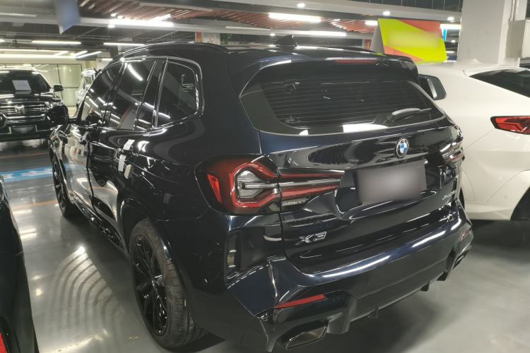 Used BMW X3 2022 Restyled xDrive30i Luxury Edition M Night Sky Package Rear Left 45 Deg