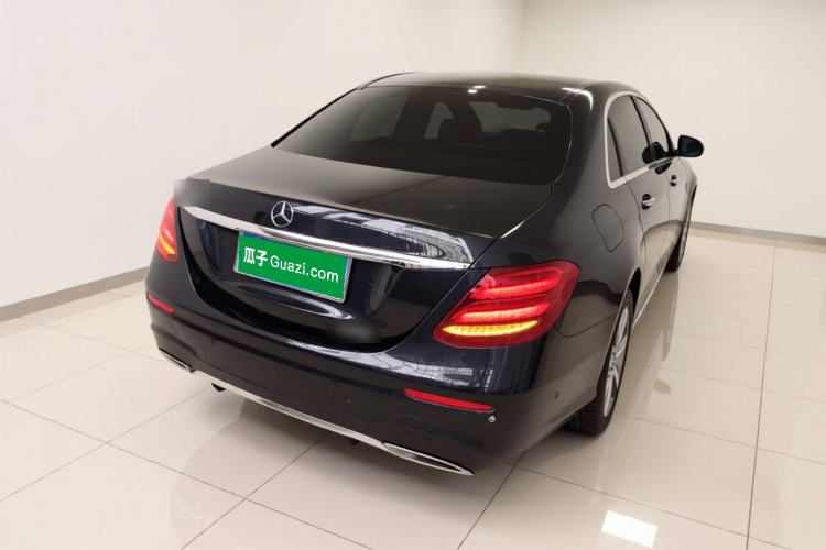 Used Mercedes-Benz E-Class 2017 E 300 L Sporty and Stylish Model Rear Right 45 Deg