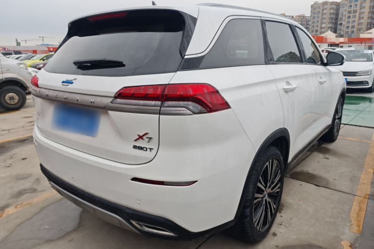 Used CHANGAN OSHAN X7 2021 1.5T Automatic Luxury Model Rear Right 45 Deg