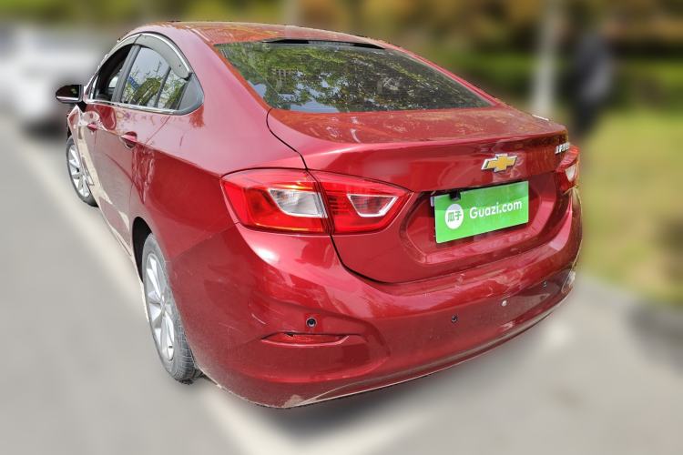 Used Chevrolet Cruze 2017 1.5L Automatic Pioneer Sunroof Edition Rear Left 45 Deg