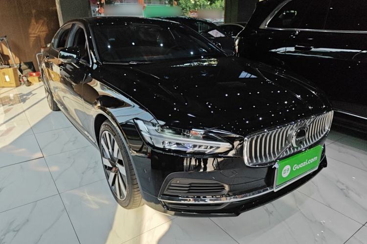 Used Volvo S90 New Energy 2024 Plug-in Hybrid Four-Wheel Drive Long-Range Luxury Smart Edition Front Right 45 Deg