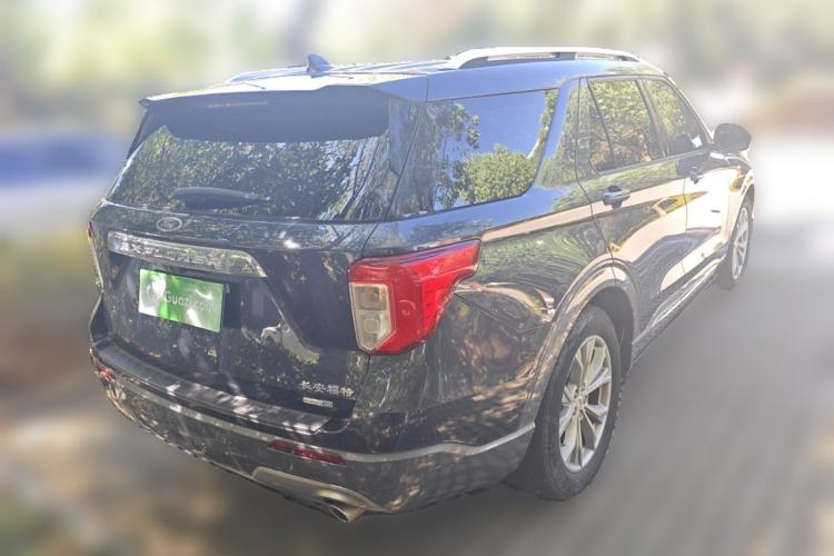 Used Ford Explorer 2020 EcoBoost 285 Rear-Drive Trend Edition 6 Seats Rear Right 45 Deg