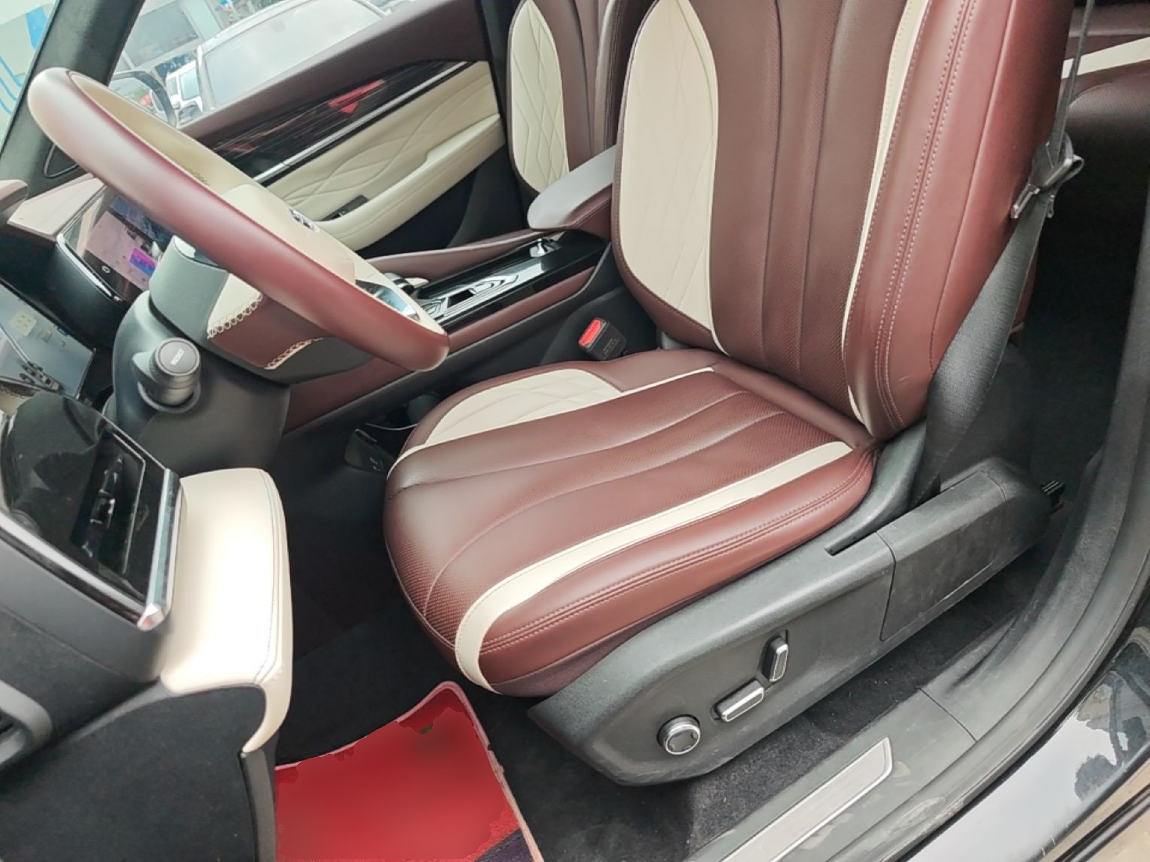 Avant de la voiture