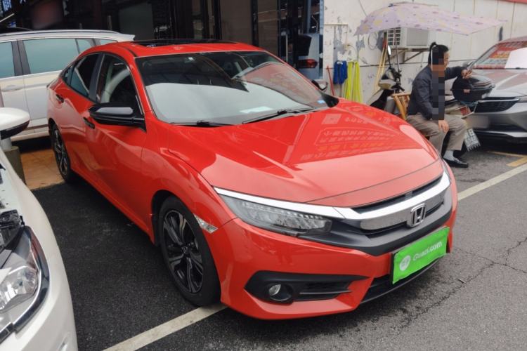 Used Honda Civic 2016 220TURBO CVT Prestige Edition Front Right 45 Deg