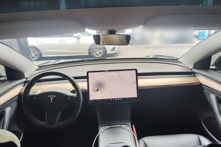 Used Tesla Model 3 2021 Revised Version Standard Range Rear-Wheel Drive Upgraded Edition 3D1 Center Console