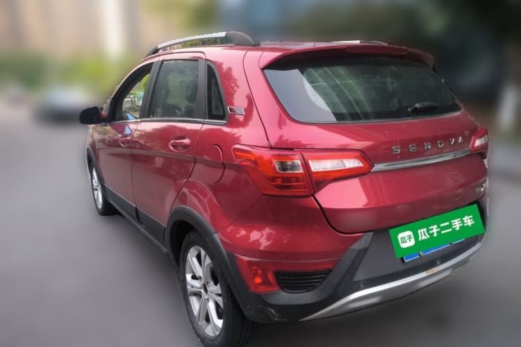 Used BAIC Senova X25 2015 1.5L manual Comfort trim level Rear Left 45 Deg