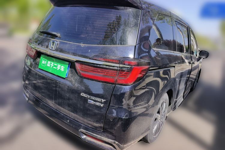 Used Honda Odyssey 2022 2.0L eHEV Sharp Enjoyment Edition Rear Right 45 Deg