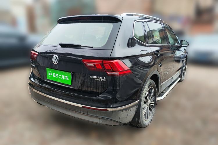 Used Volkswagen Tiguan L 2019 Revised Version 280TSI Automatic Two-Wheel Drive Panoramic Comfort Edition China VI Standard Rear Right 45 Deg