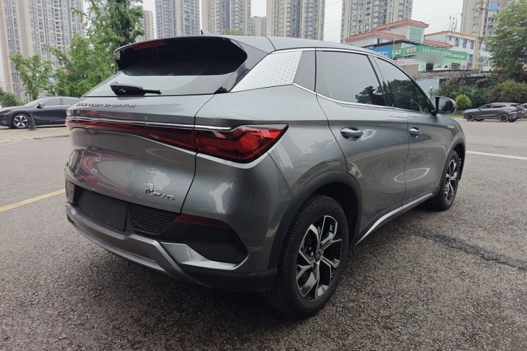 Used BYD Yuan PLUS 2024 Honor Edition 510KM Leading Model Rear Right 45 Deg